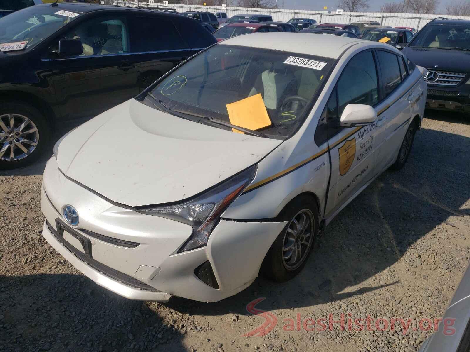 JTDKBRFU6G3020022 2016 TOYOTA PRIUS