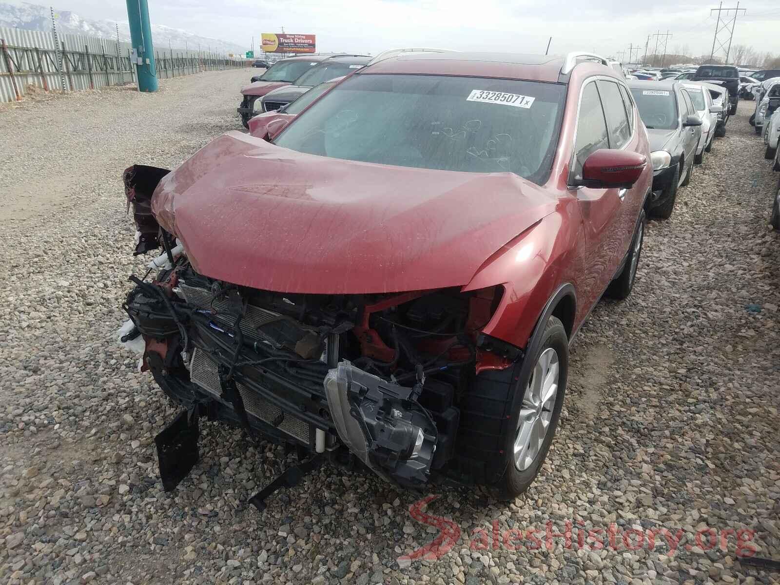 5N1AT2MT6GC910543 2016 NISSAN ROGUE