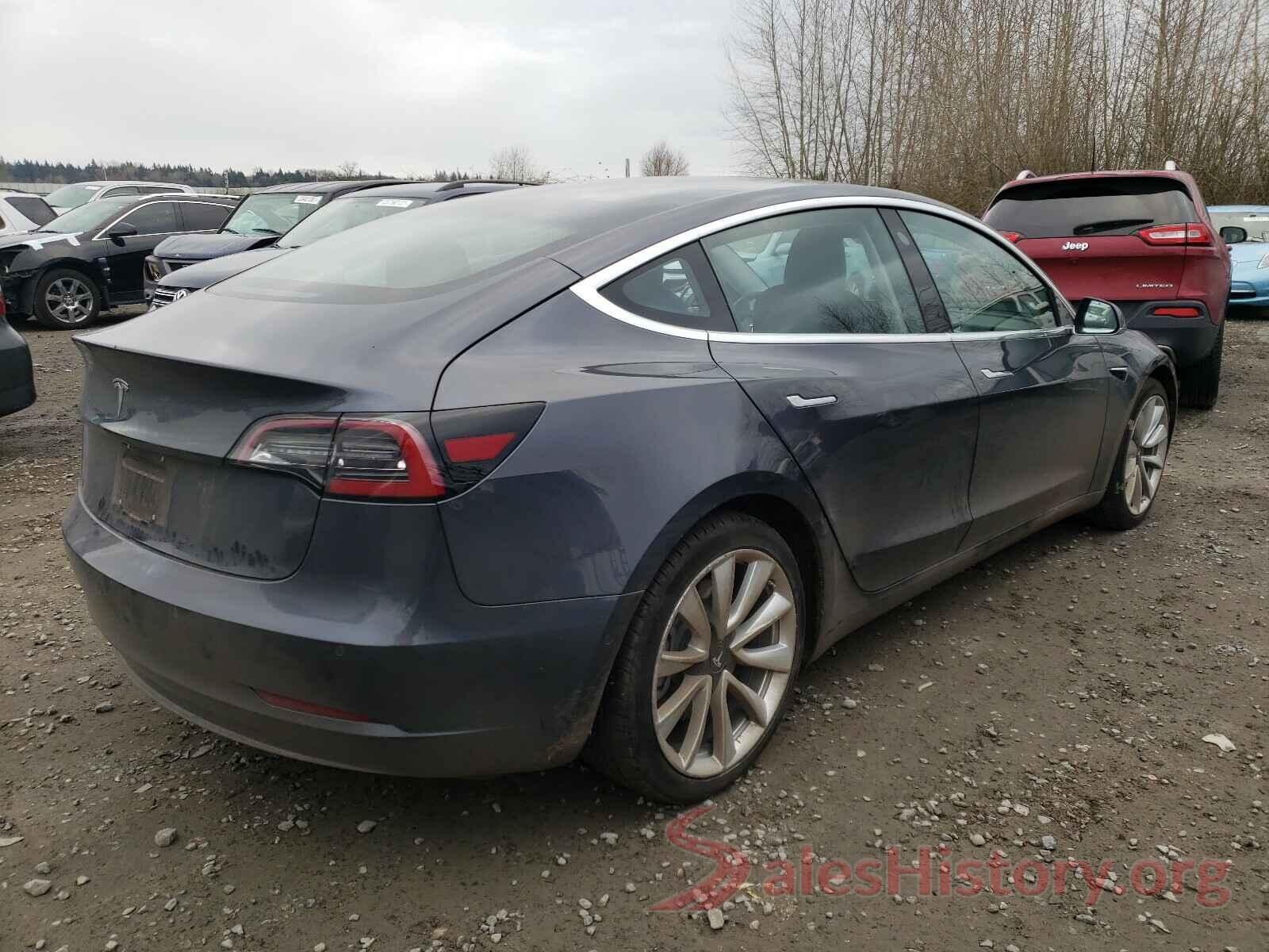 5YJ3E1EB4JF087046 2018 TESLA MODEL 3