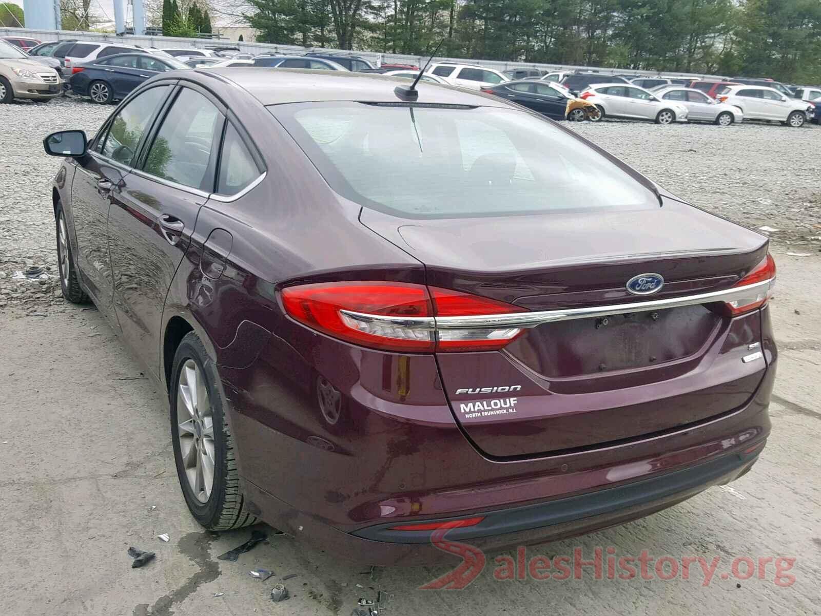 3FA6P0HD3HR197647 2017 FORD FUSION SE