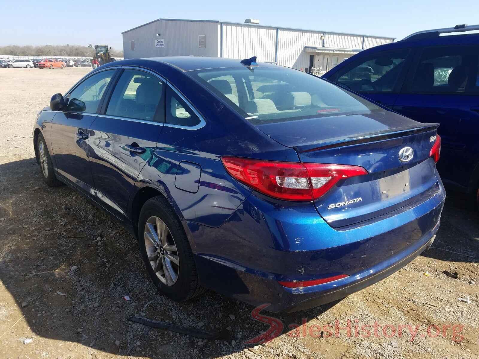 5NPE24AF2HH493060 2017 HYUNDAI SONATA