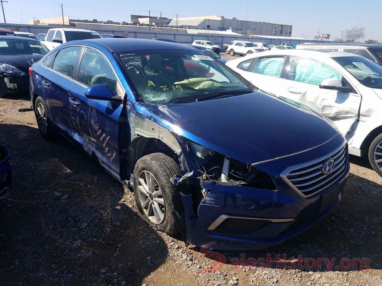 5NPE24AF2HH493060 2017 HYUNDAI SONATA