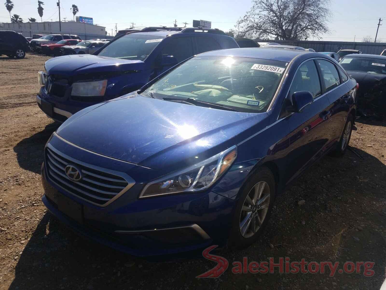 5NPE24AF2HH493060 2017 HYUNDAI SONATA