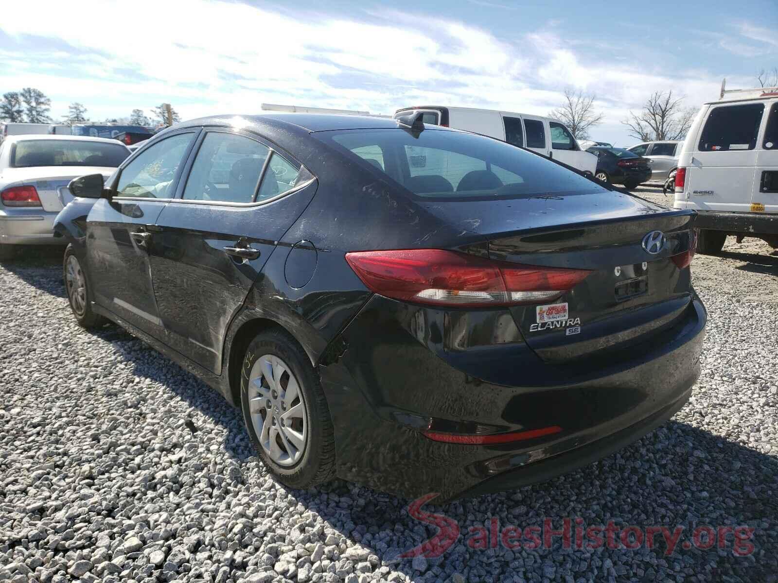 5NPD74LF2HH207735 2017 HYUNDAI ELANTRA