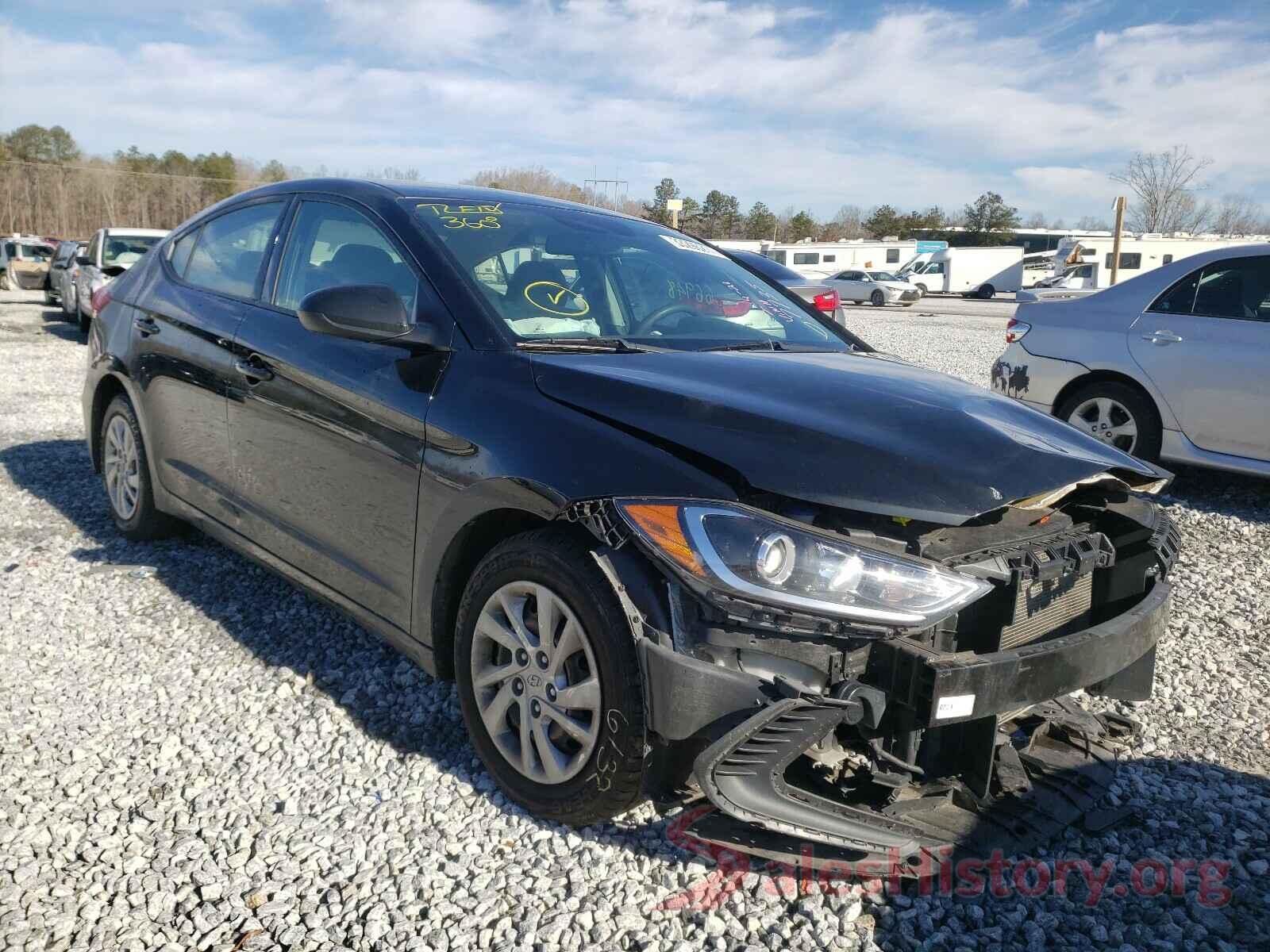 5NPD74LF2HH207735 2017 HYUNDAI ELANTRA