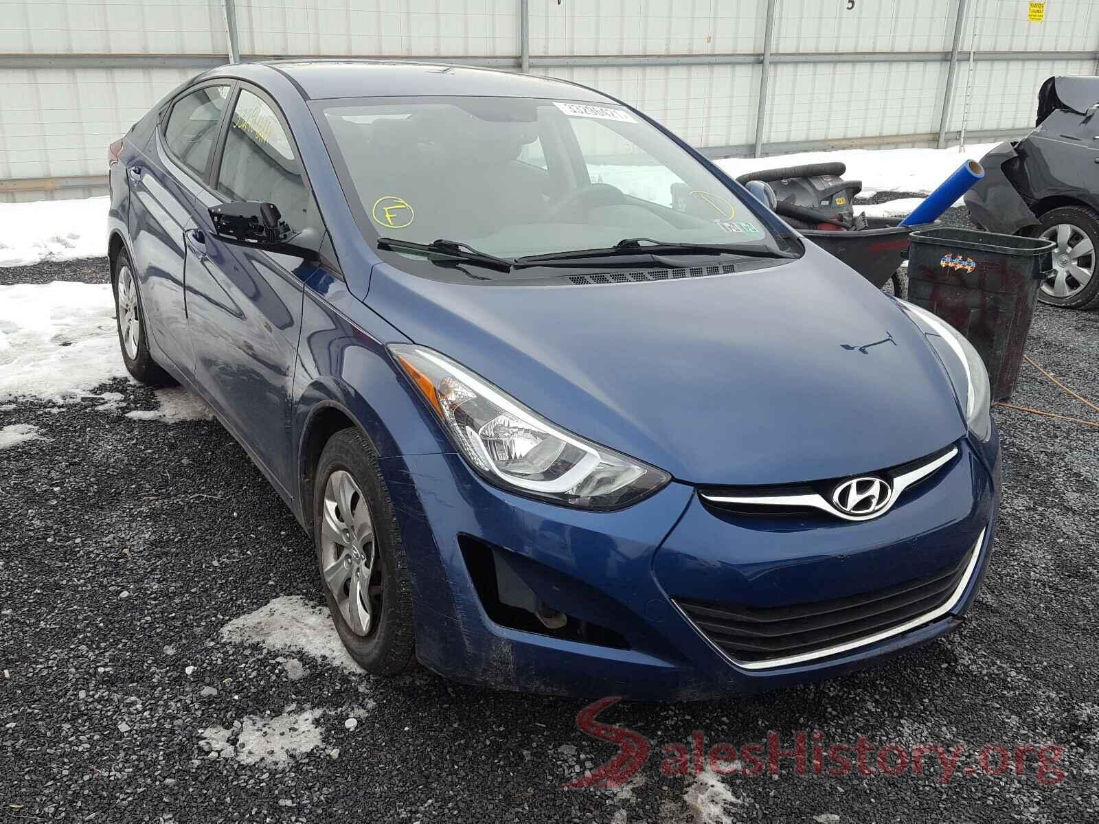 KMHDH4AE5GU543208 2016 HYUNDAI ELANTRA