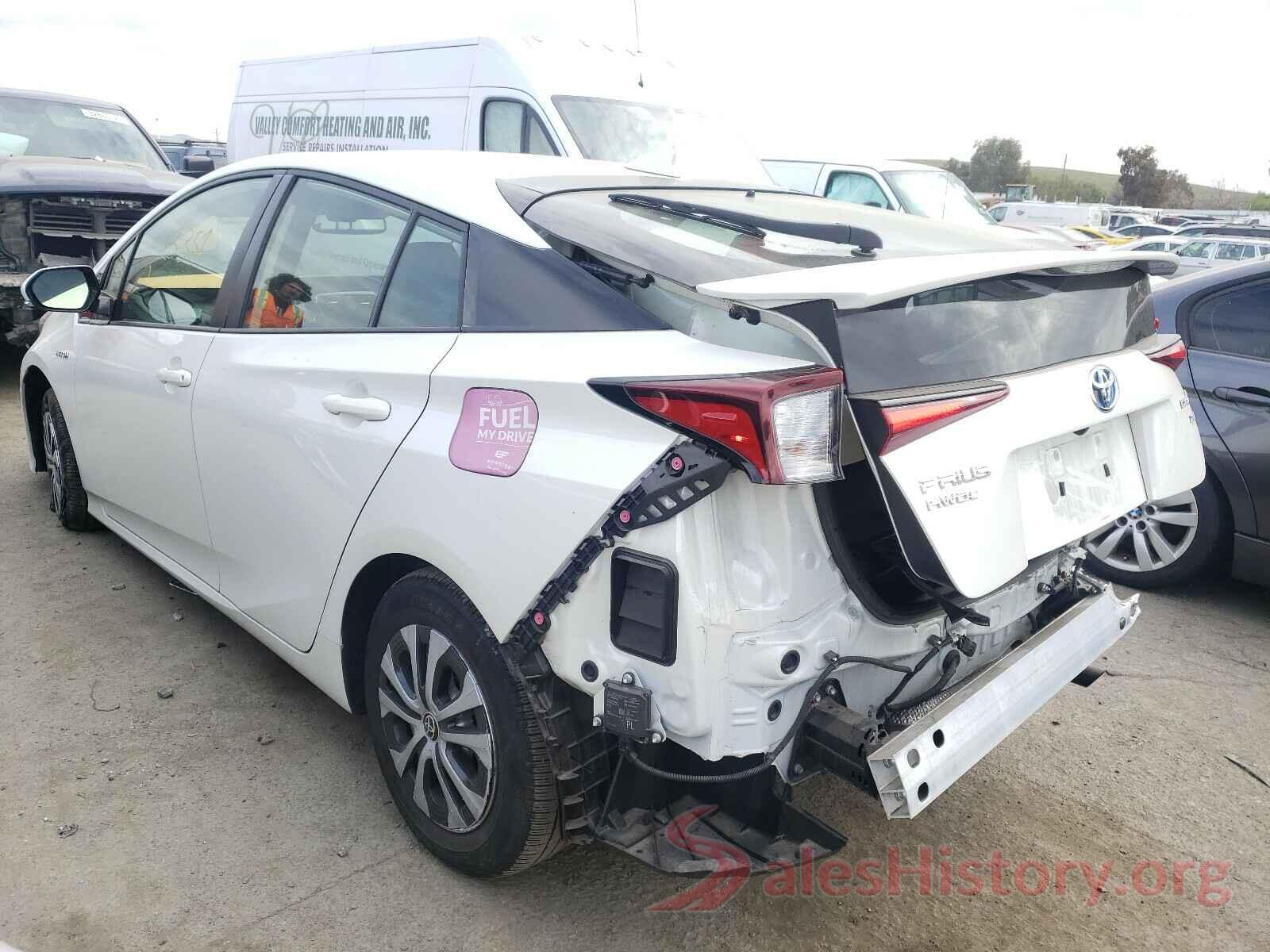 JTDL9RFU2K3004604 2019 TOYOTA PRIUS