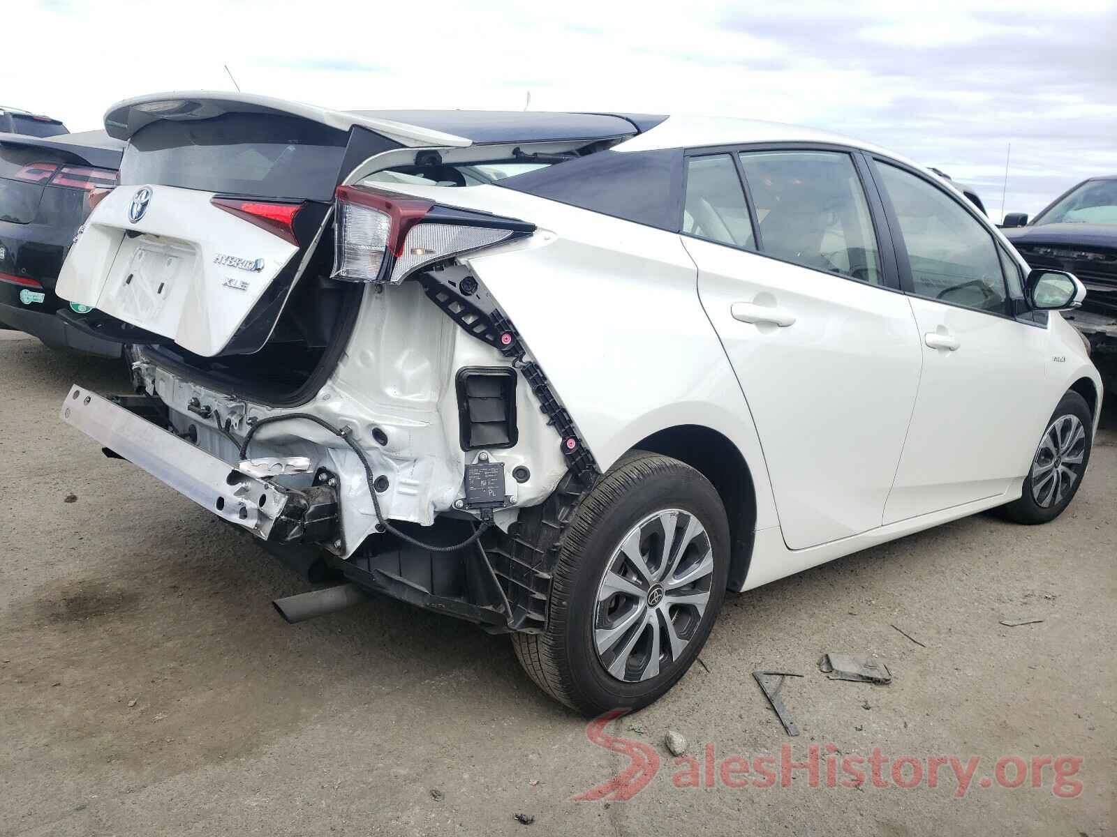 JTDL9RFU2K3004604 2019 TOYOTA PRIUS