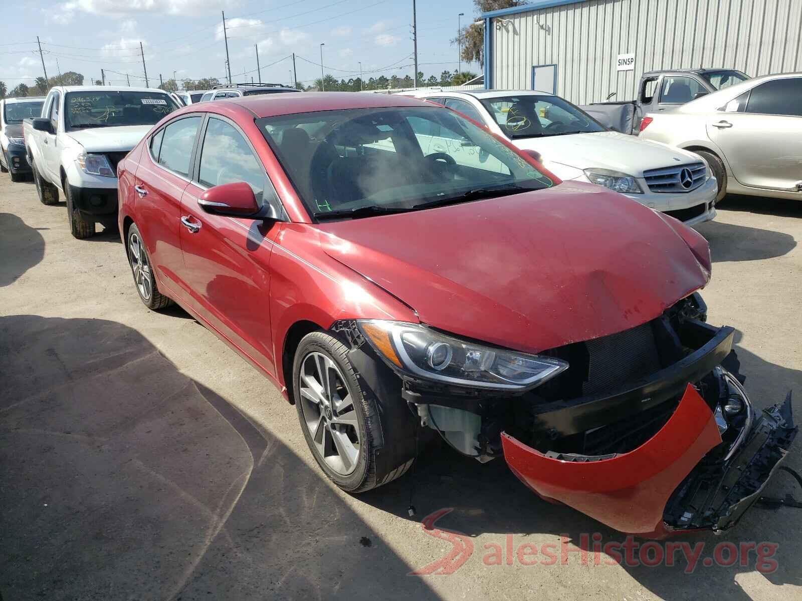 KMHD84LF5HU263618 2017 HYUNDAI ELANTRA