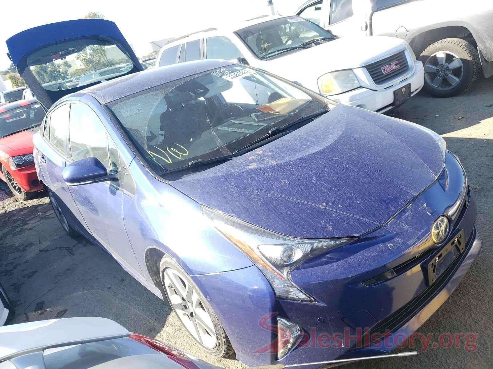 JTDKARFU9G3519903 2016 TOYOTA PRIUS