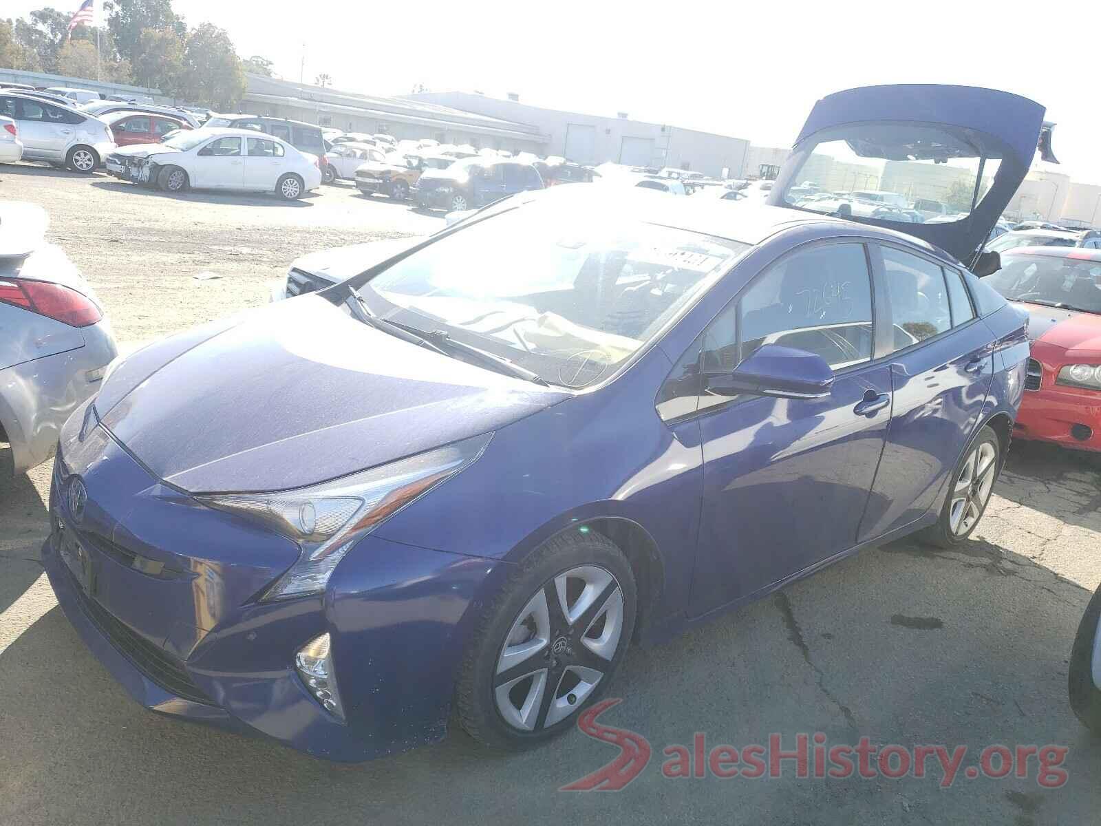 JTDKARFU9G3519903 2016 TOYOTA PRIUS