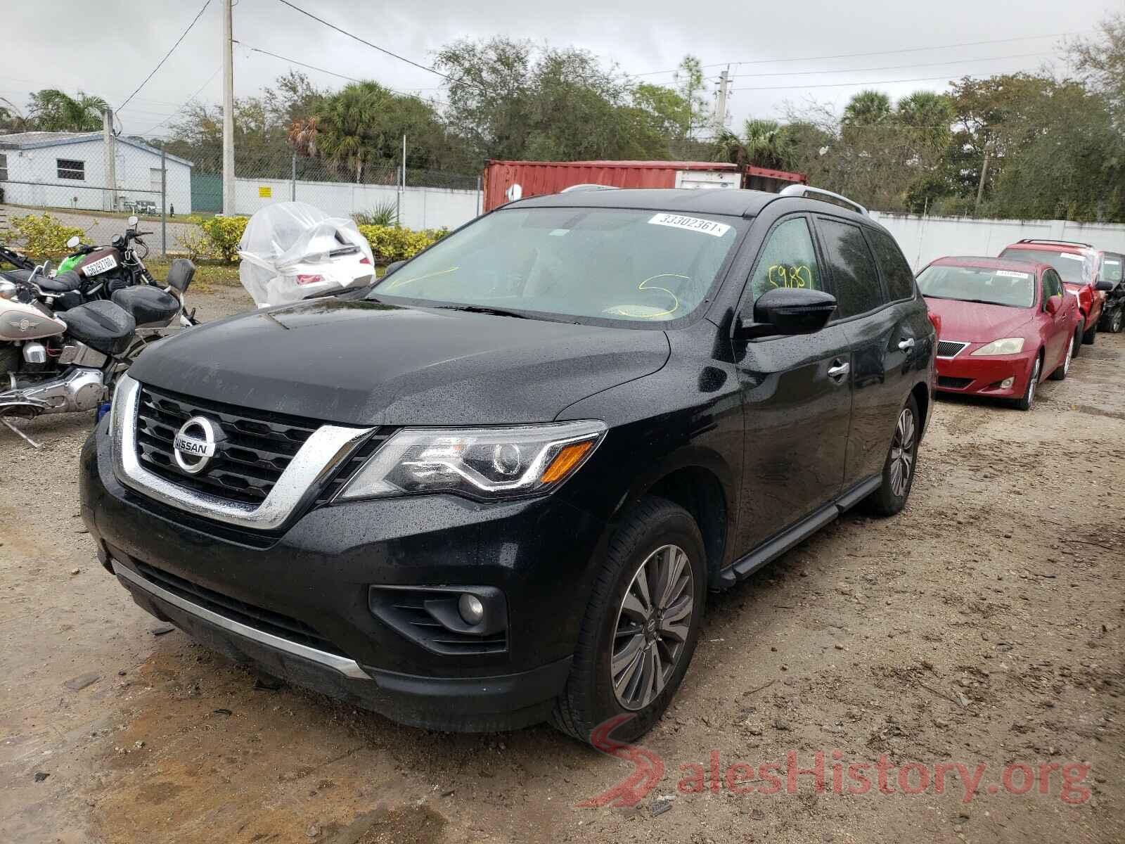 5N1DR2MN5HC664454 2017 NISSAN PATHFINDER