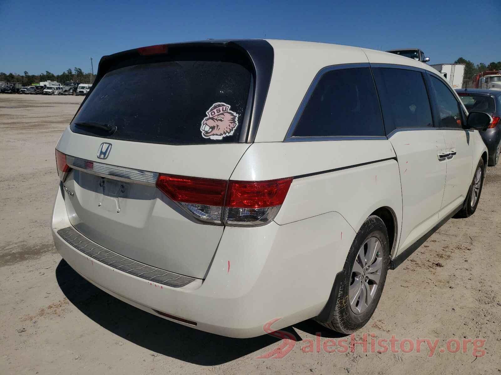 5FNRL5H60GB095336 2016 HONDA ODYSSEY