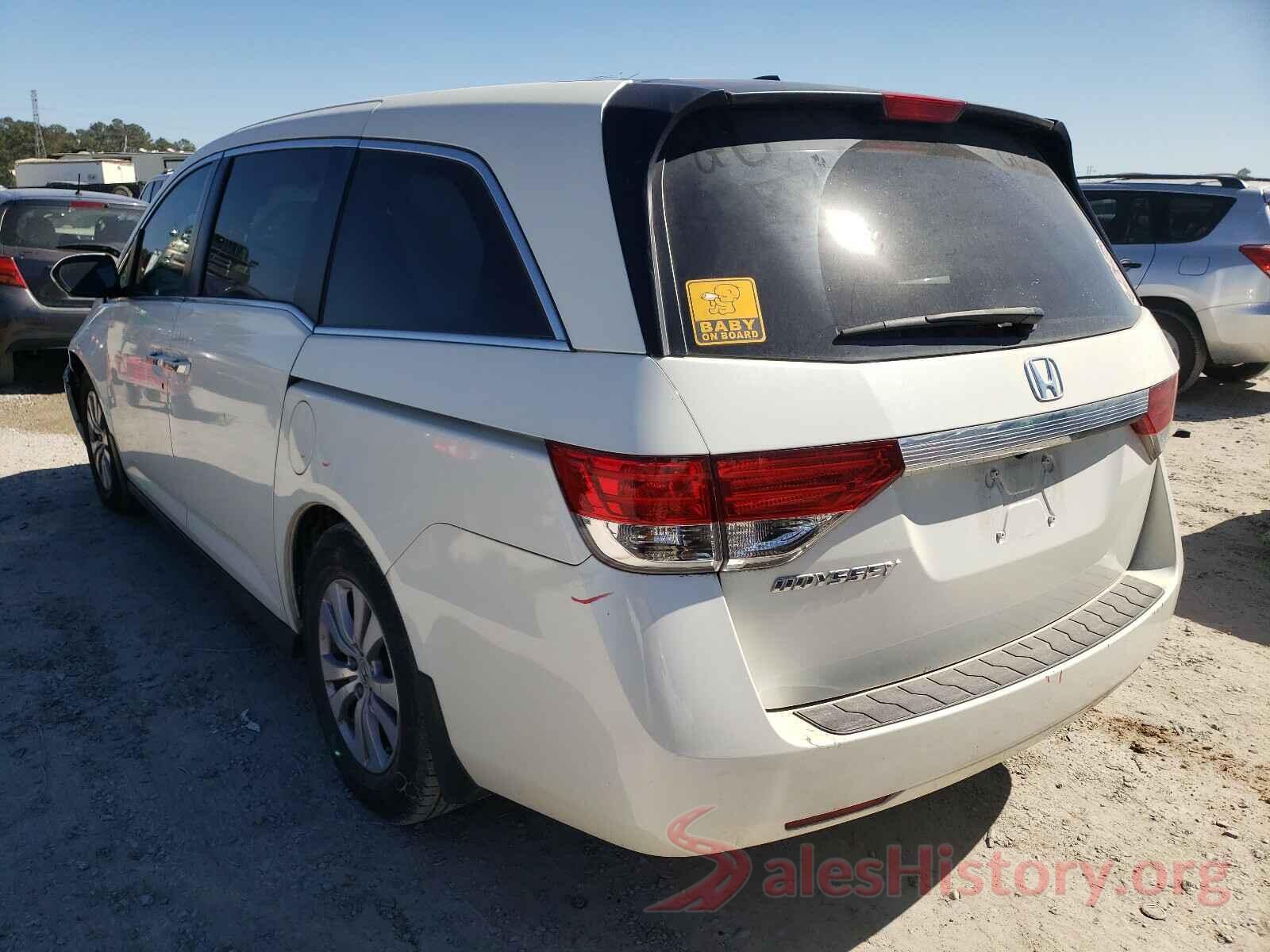 5FNRL5H60GB095336 2016 HONDA ODYSSEY