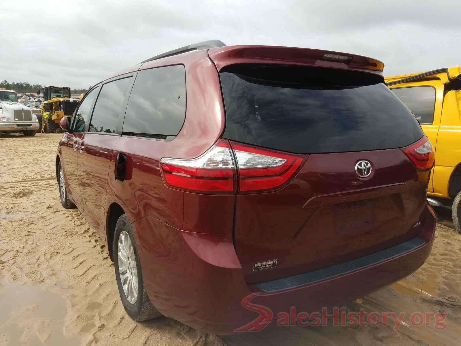 5TDYK3DC2GS707420 2016 TOYOTA SIENNA