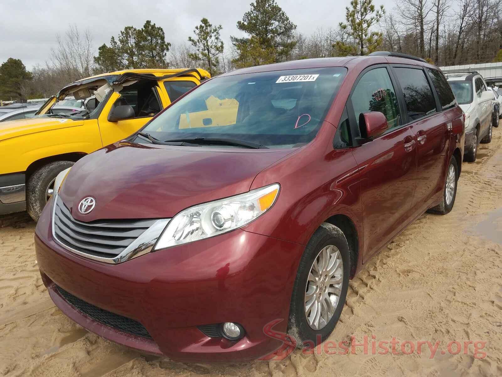 5TDYK3DC2GS707420 2016 TOYOTA SIENNA