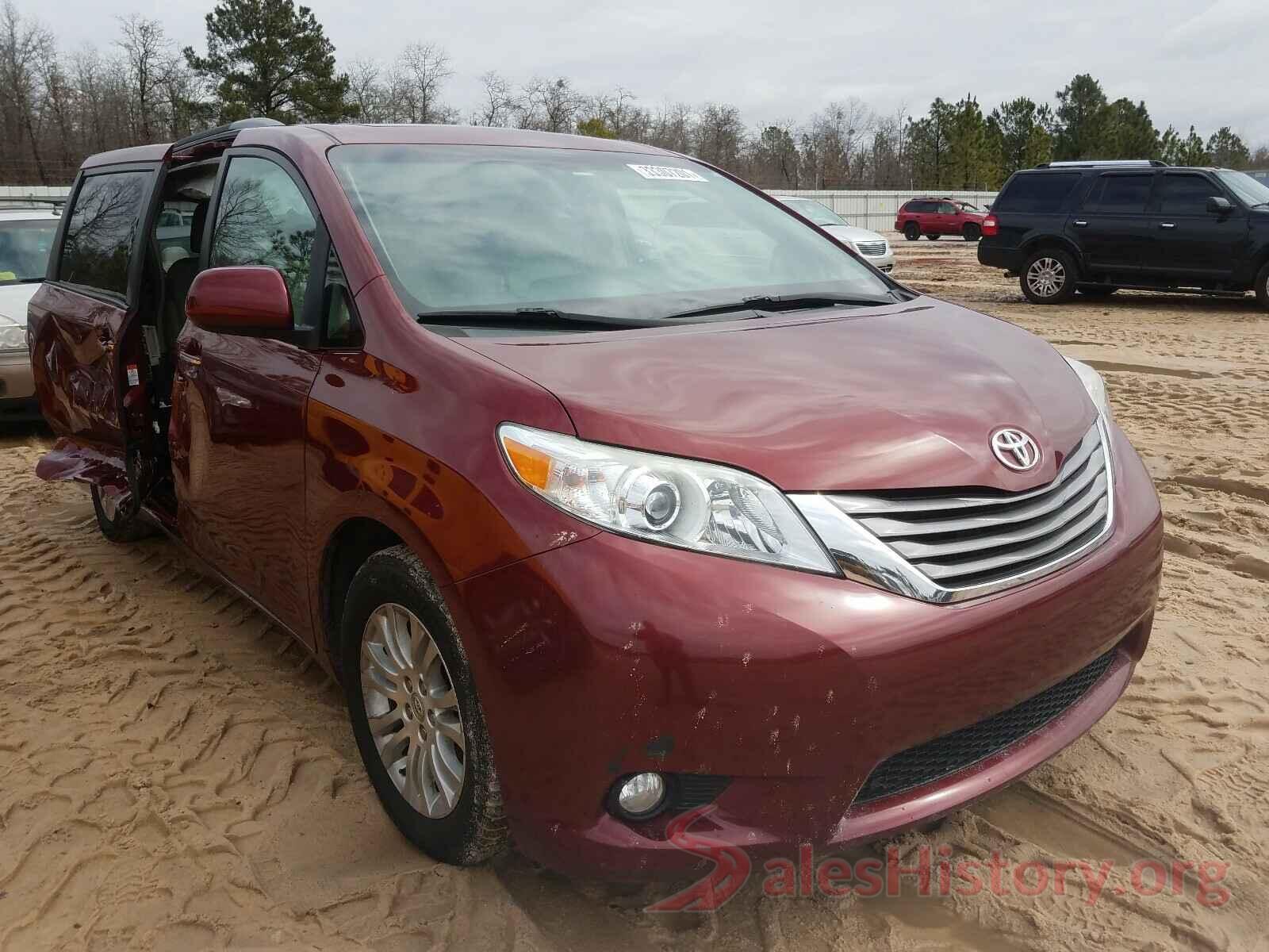 5TDYK3DC2GS707420 2016 TOYOTA SIENNA