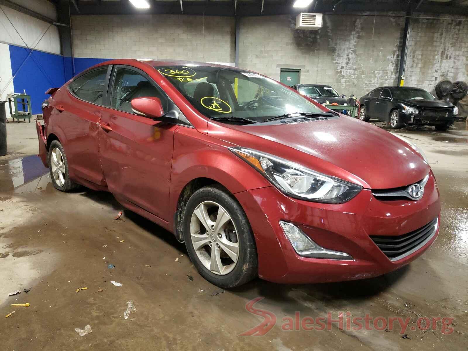 5NPDH4AE3GH754714 2016 HYUNDAI ELANTRA