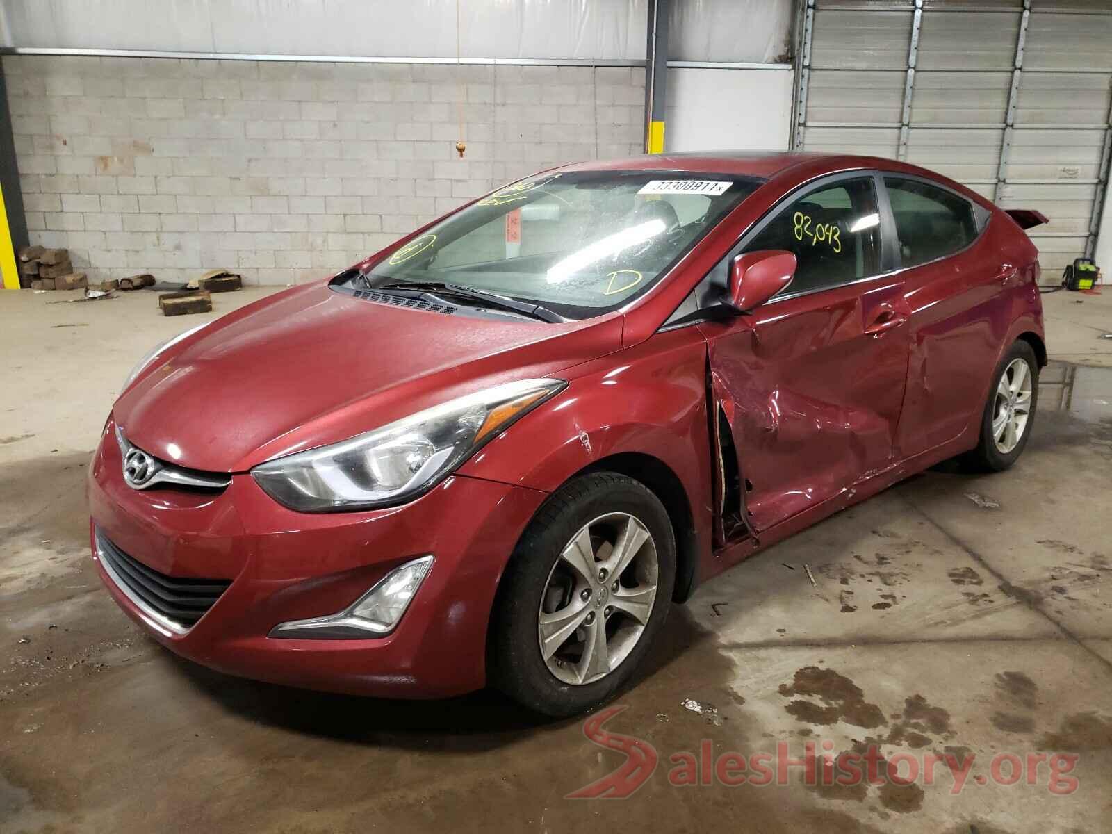 5NPDH4AE3GH754714 2016 HYUNDAI ELANTRA