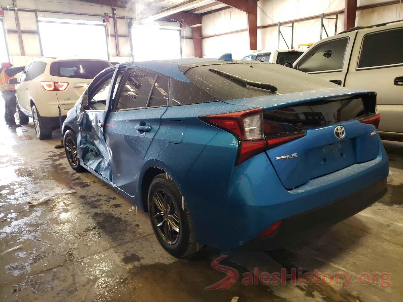 JTDKARFU6L3104564 2020 TOYOTA PRIUS