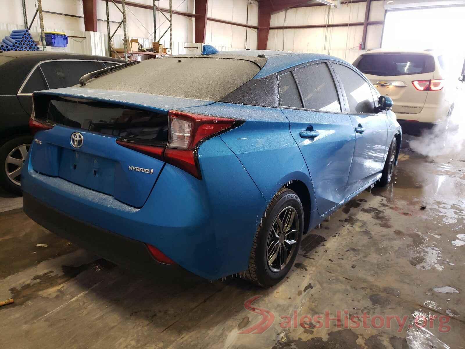 JTDKARFU6L3104564 2020 TOYOTA PRIUS