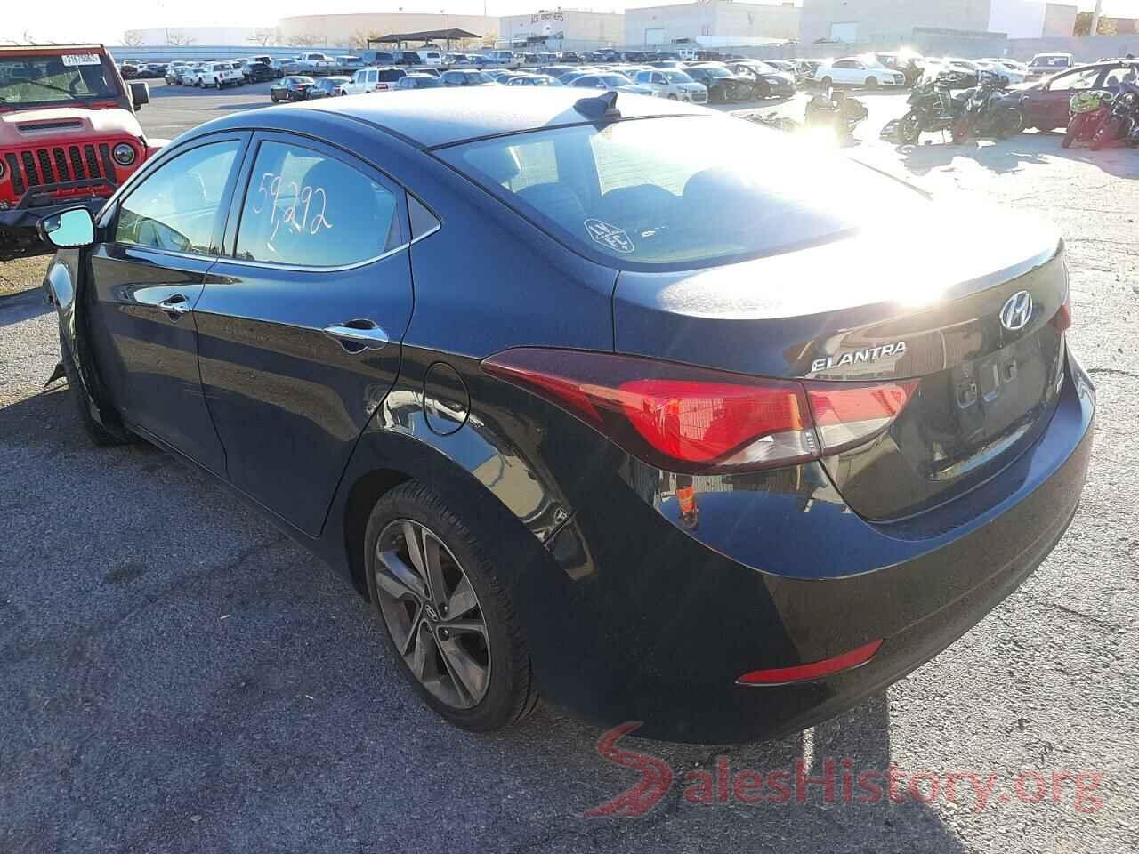 5NPDH4AE7GH749127 2016 HYUNDAI ELANTRA