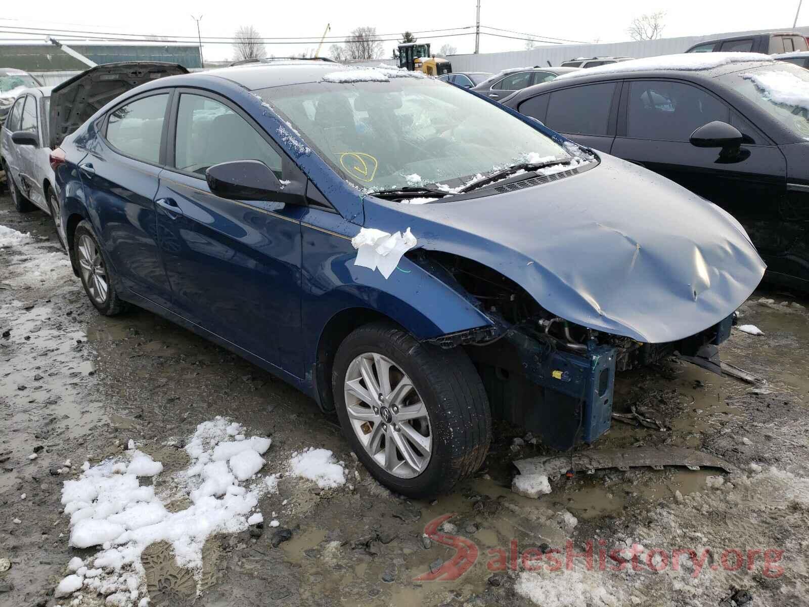 KMHDH4AE2GU599445 2016 HYUNDAI ELANTRA