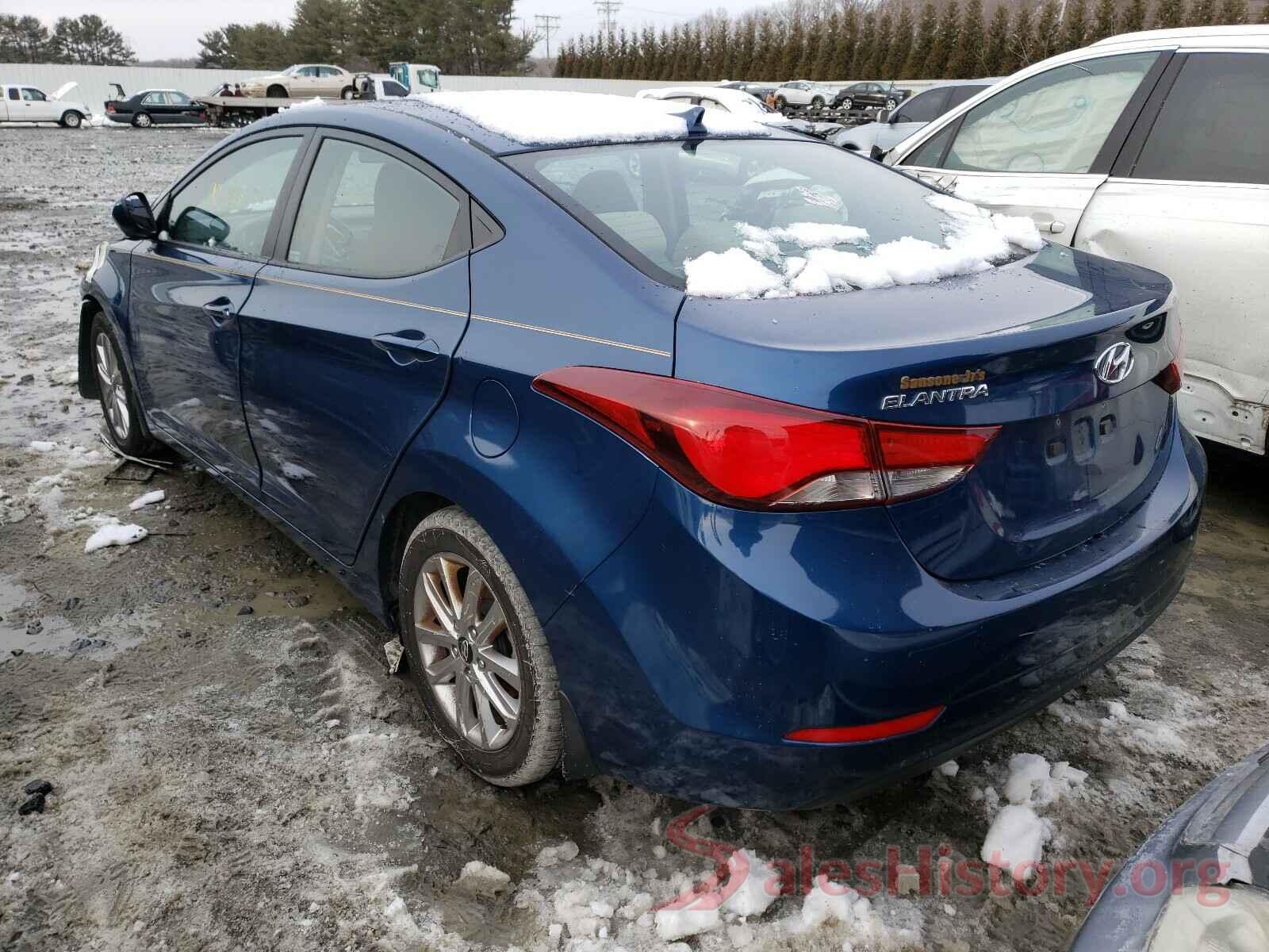 KMHDH4AE2GU599445 2016 HYUNDAI ELANTRA