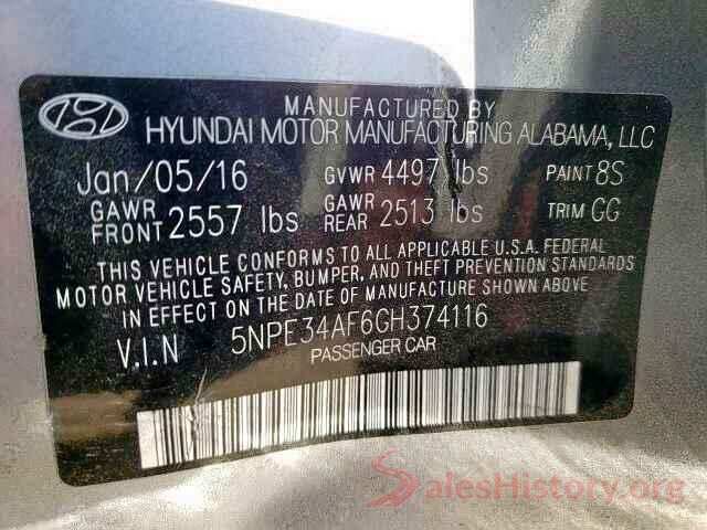 5NPE34AF6GH374116 2016 HYUNDAI SONATA