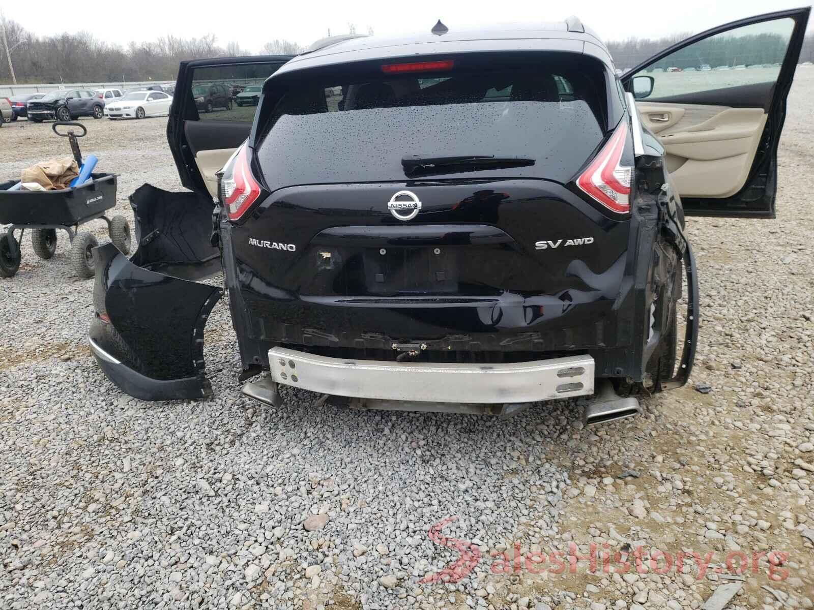 5N1AZ2MH1GN113812 2016 NISSAN MURANO