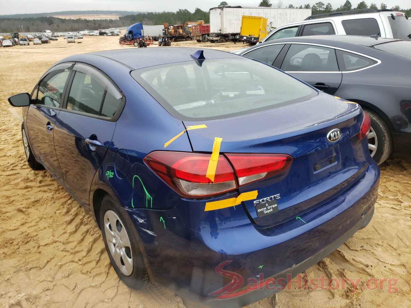 3KPFK4A79JE184709 2018 KIA FORTE