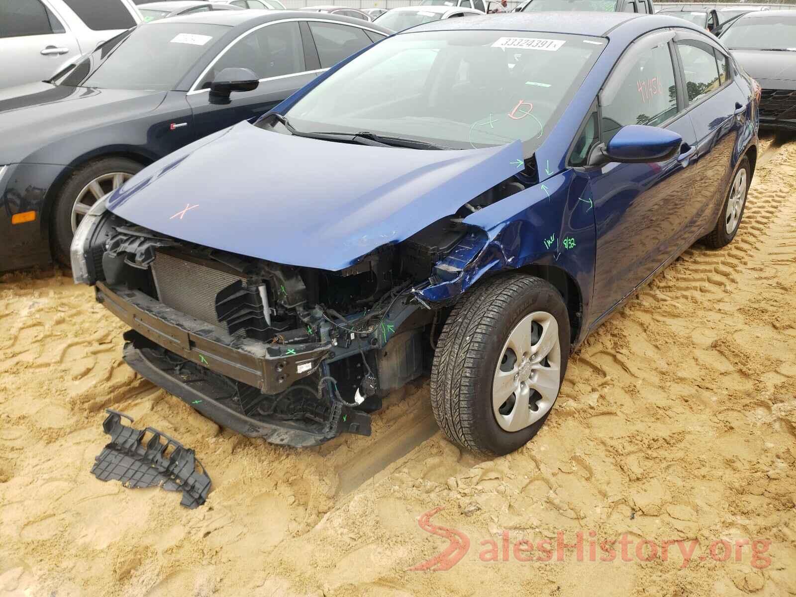 3KPFK4A79JE184709 2018 KIA FORTE