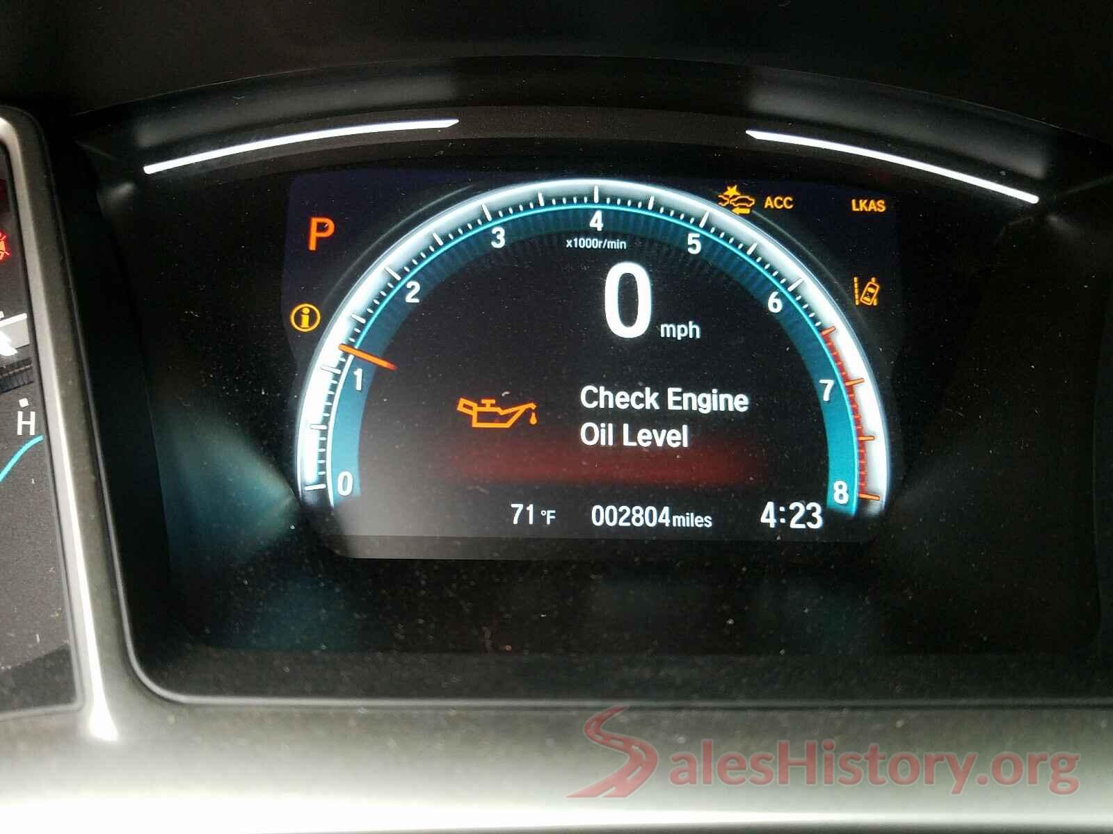 2HGFC3B30KH356507 2019 HONDA CIVIC