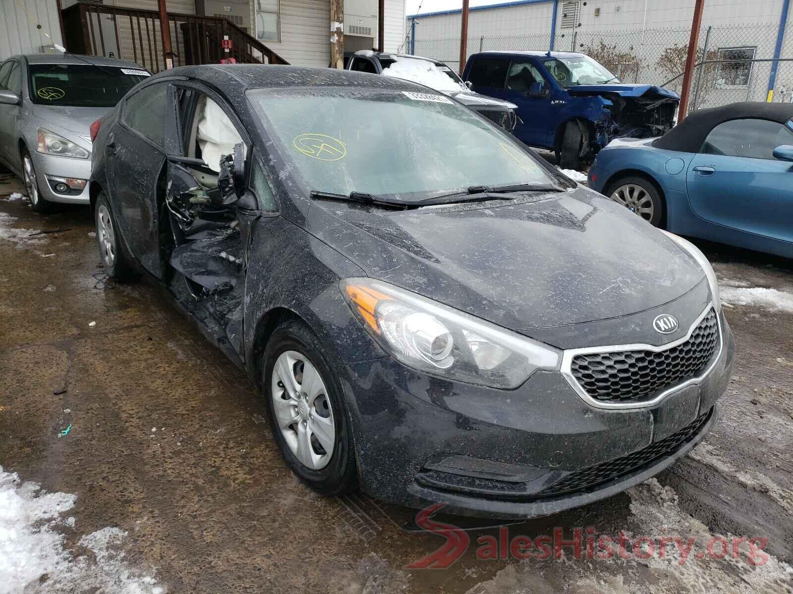 KNAFK4A6XG5549973 2016 KIA FORTE