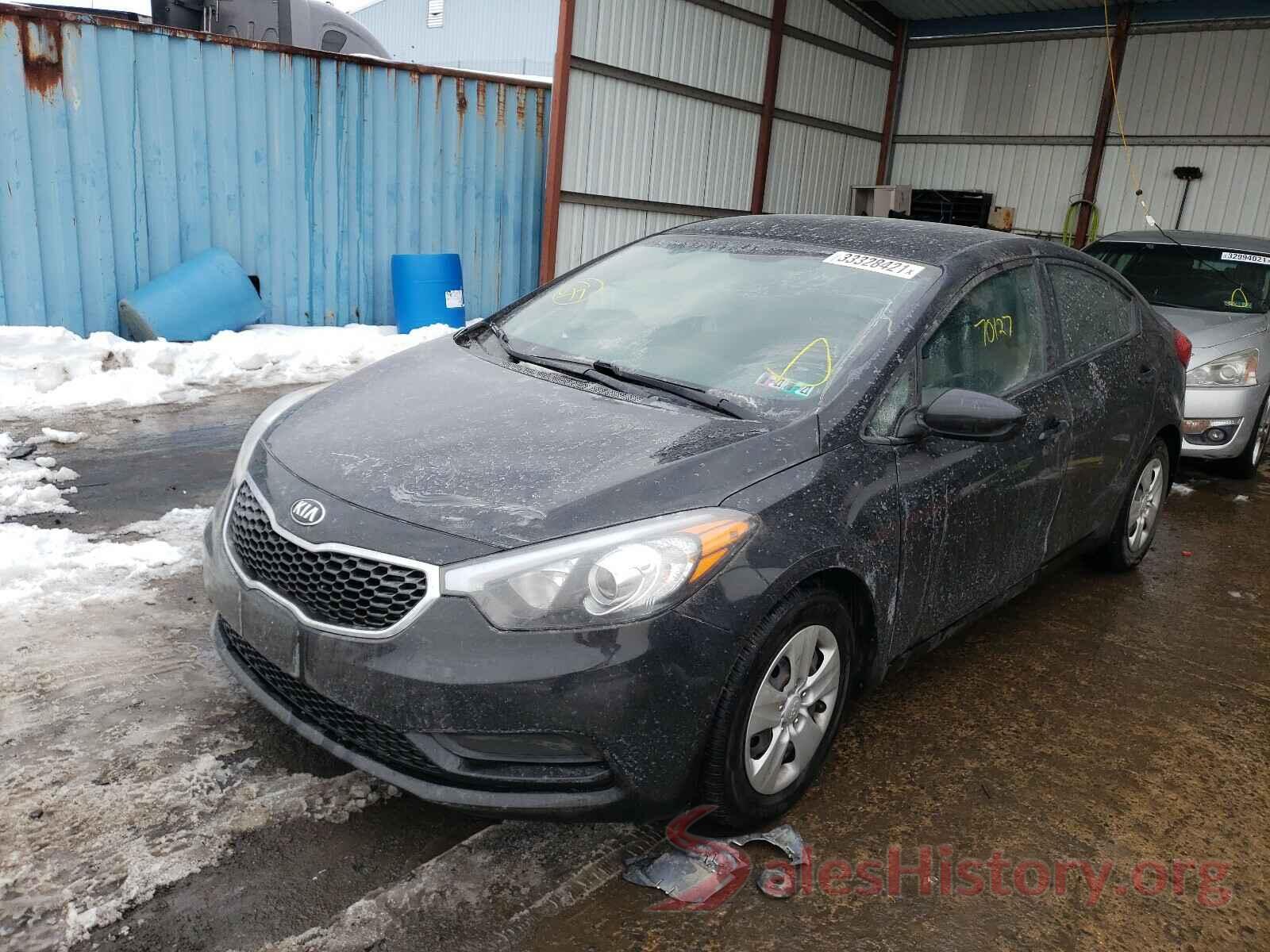 KNAFK4A6XG5549973 2016 KIA FORTE