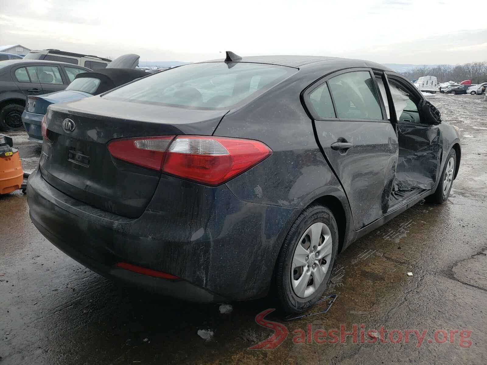 KNAFK4A6XG5549973 2016 KIA FORTE