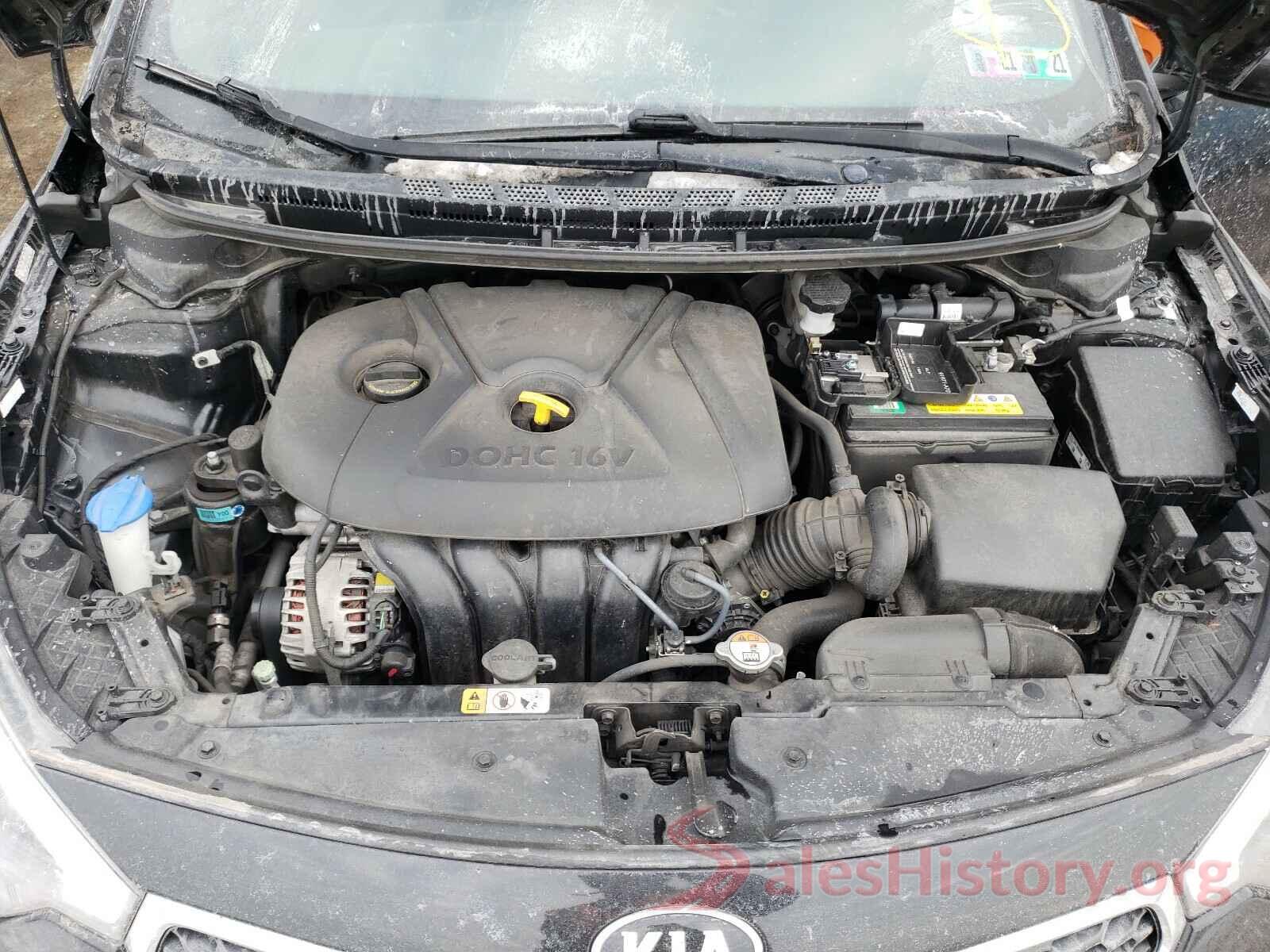 KNAFK4A6XG5549973 2016 KIA FORTE