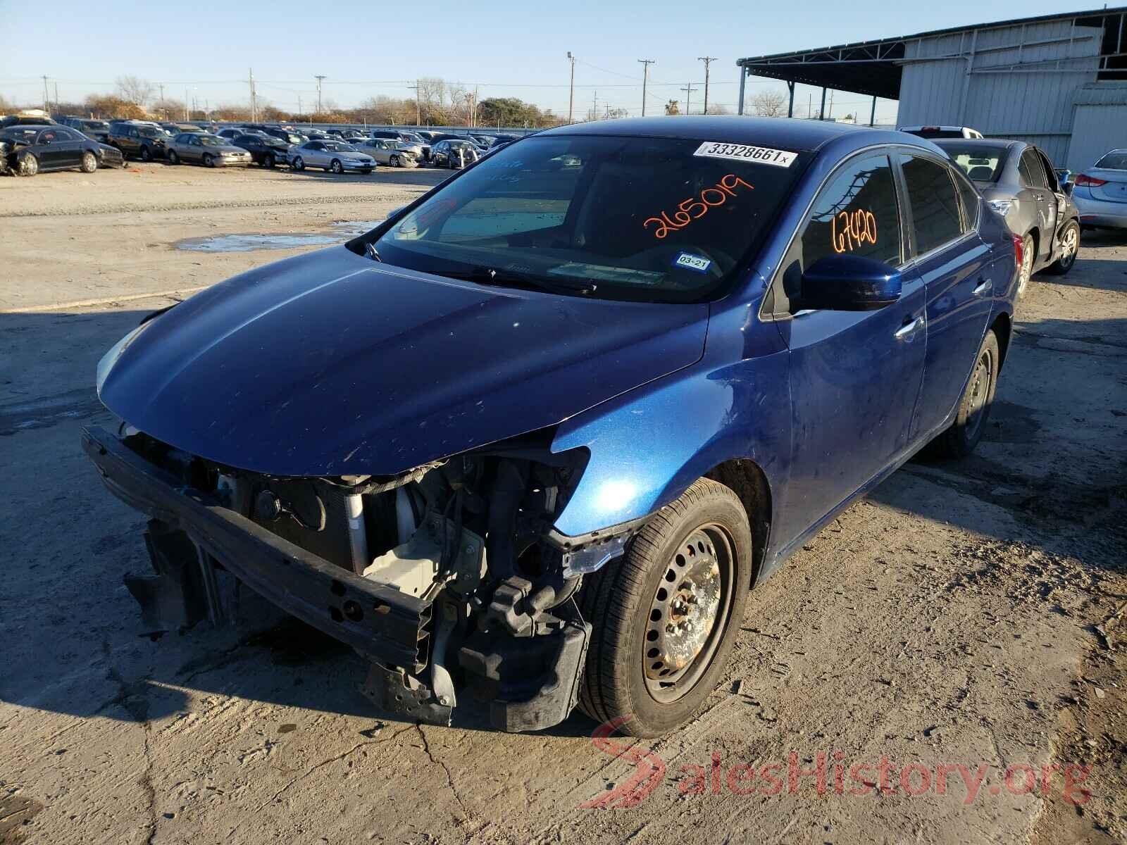 3N1AB7AP7HY265019 2017 NISSAN SENTRA