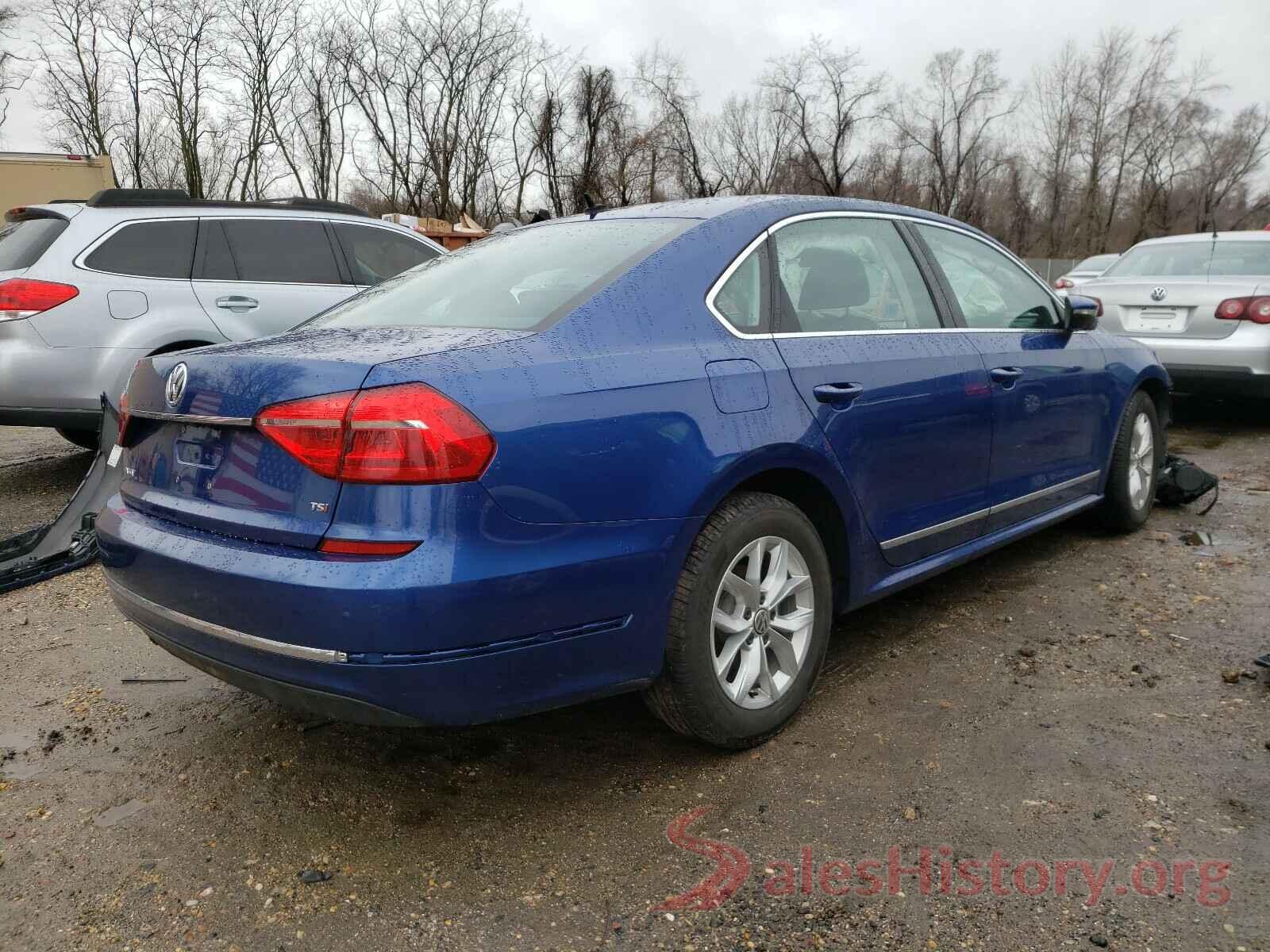 1VWAT7A32GC058596 2016 VOLKSWAGEN PASSAT