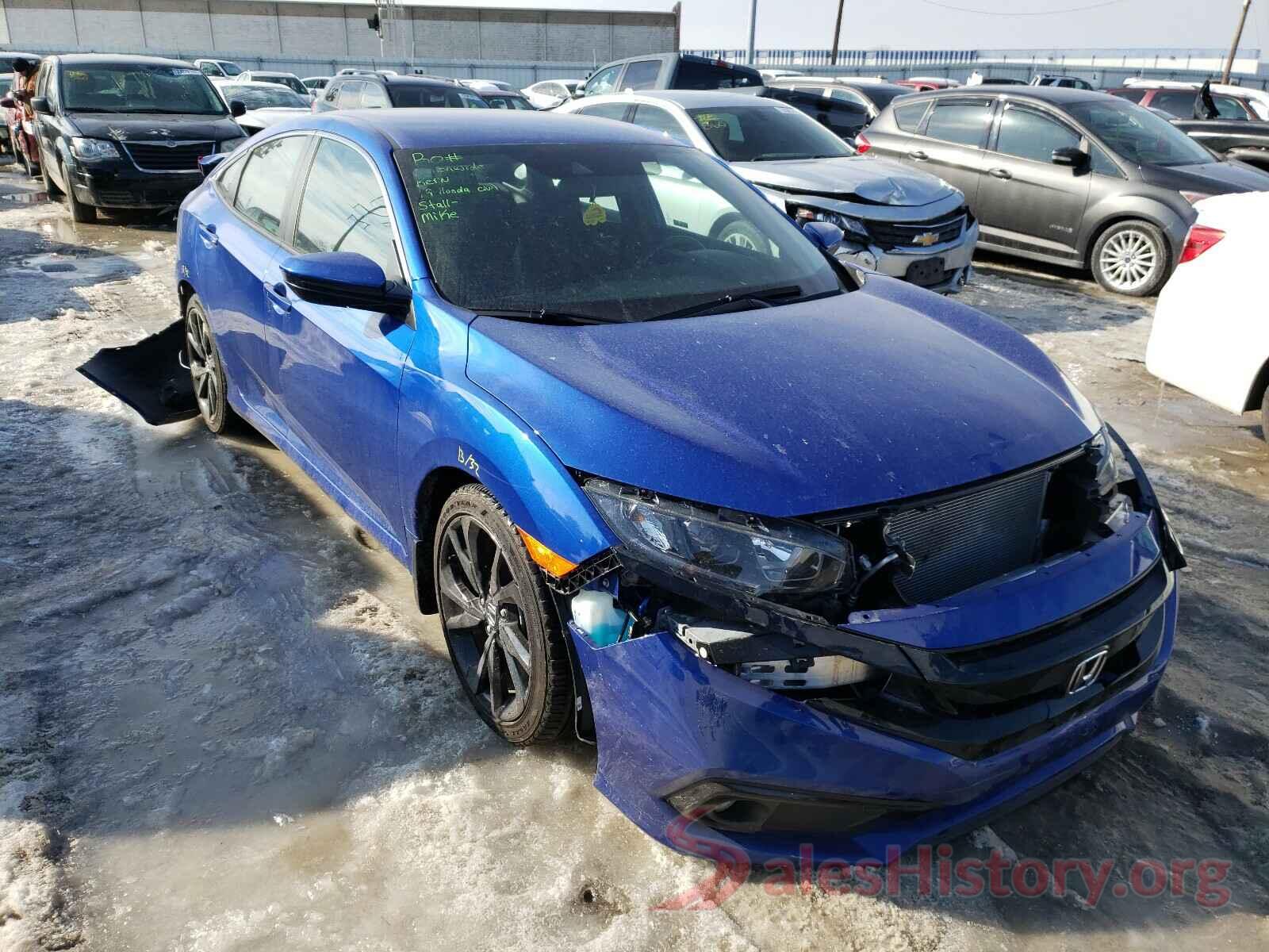 2HGFC2F84KH597082 2019 HONDA CIVIC