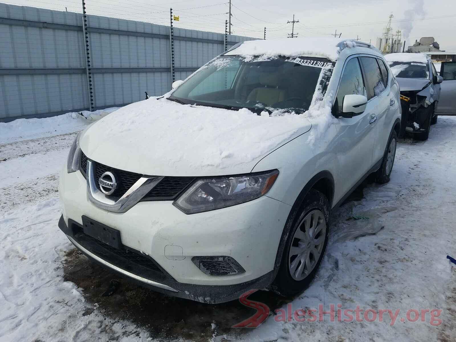 KNMAT2MV7GP595816 2016 NISSAN ROGUE