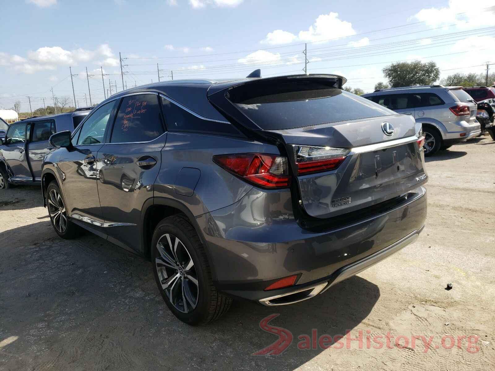 2T2HZMAAXMC193076 2021 LEXUS RX350