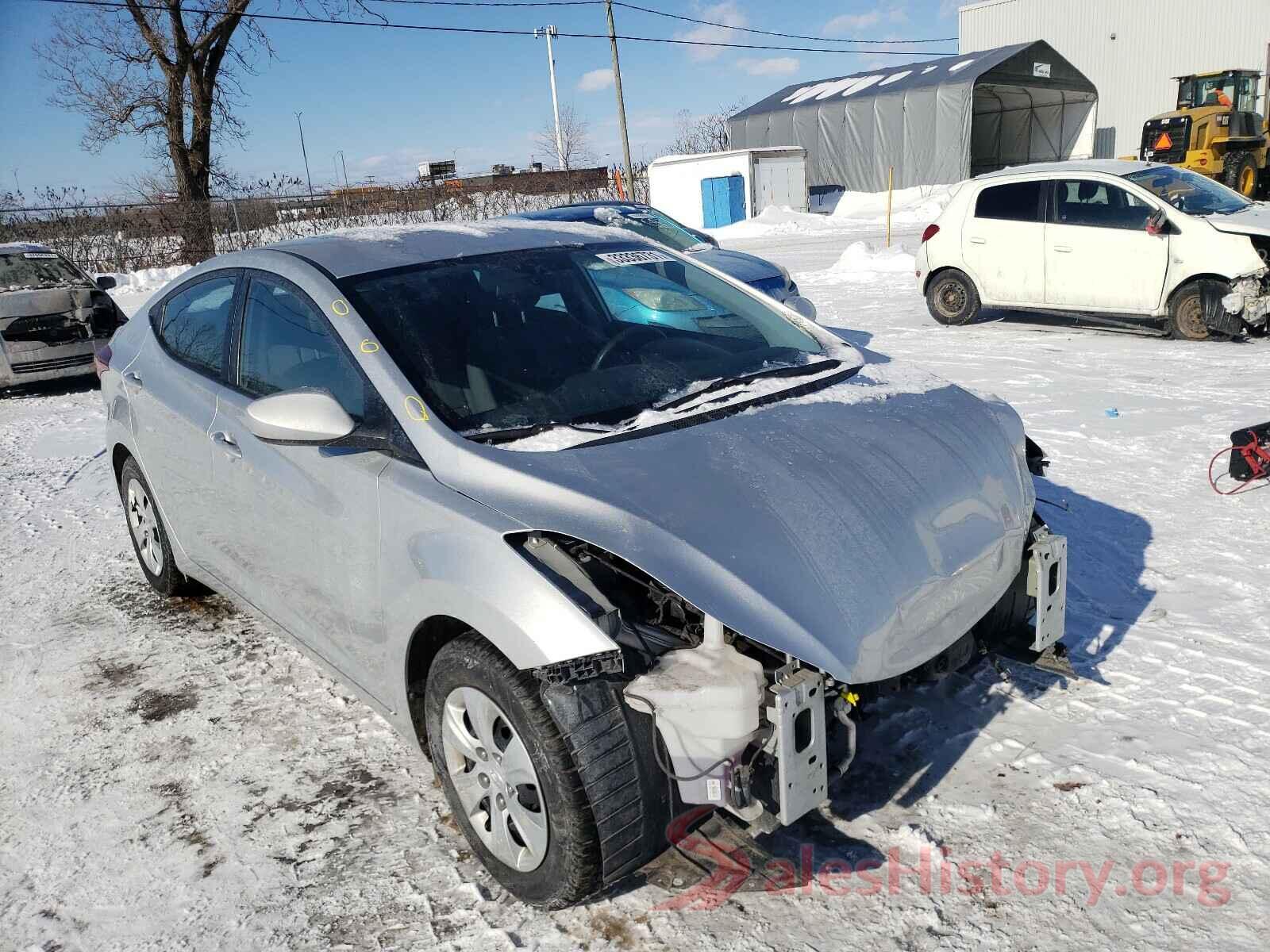 5NPDH4AE7GH708626 2016 HYUNDAI ELANTRA