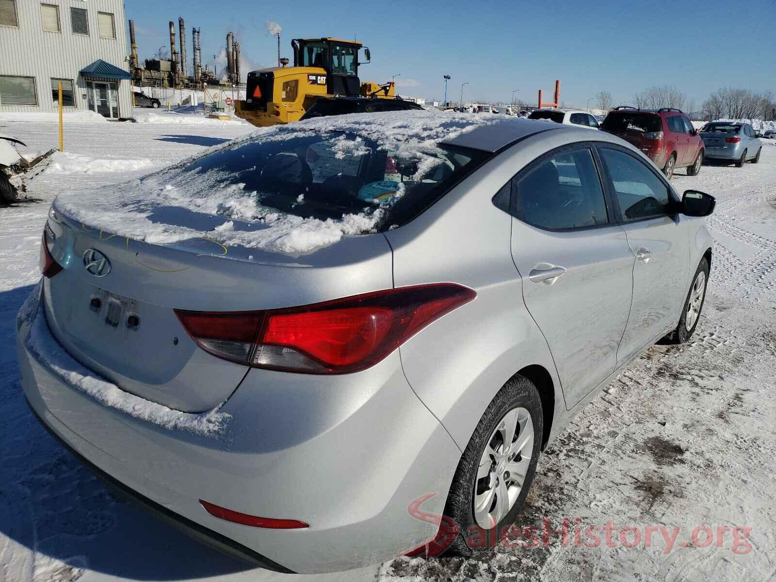 5NPDH4AE7GH708626 2016 HYUNDAI ELANTRA