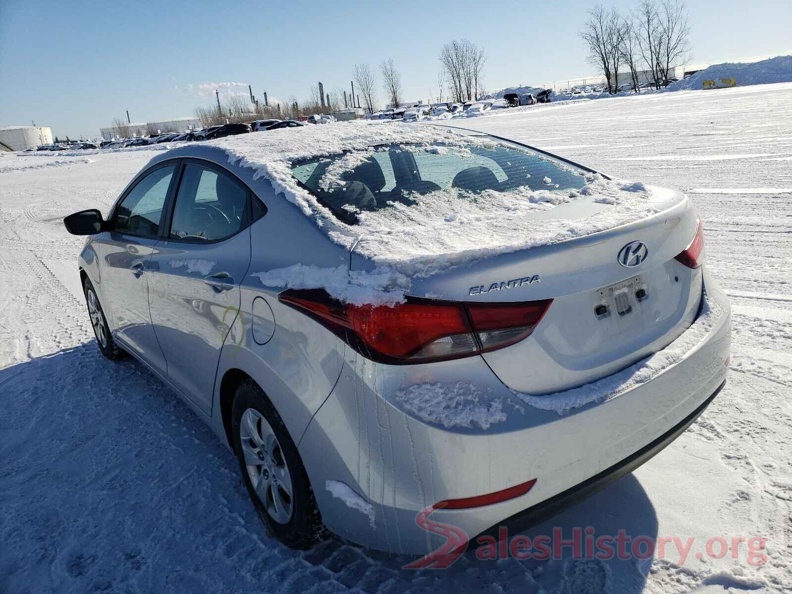 5NPDH4AE7GH708626 2016 HYUNDAI ELANTRA