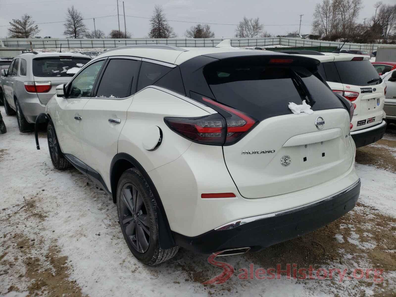 5N1AZ2DS6LN171887 2020 NISSAN MURANO