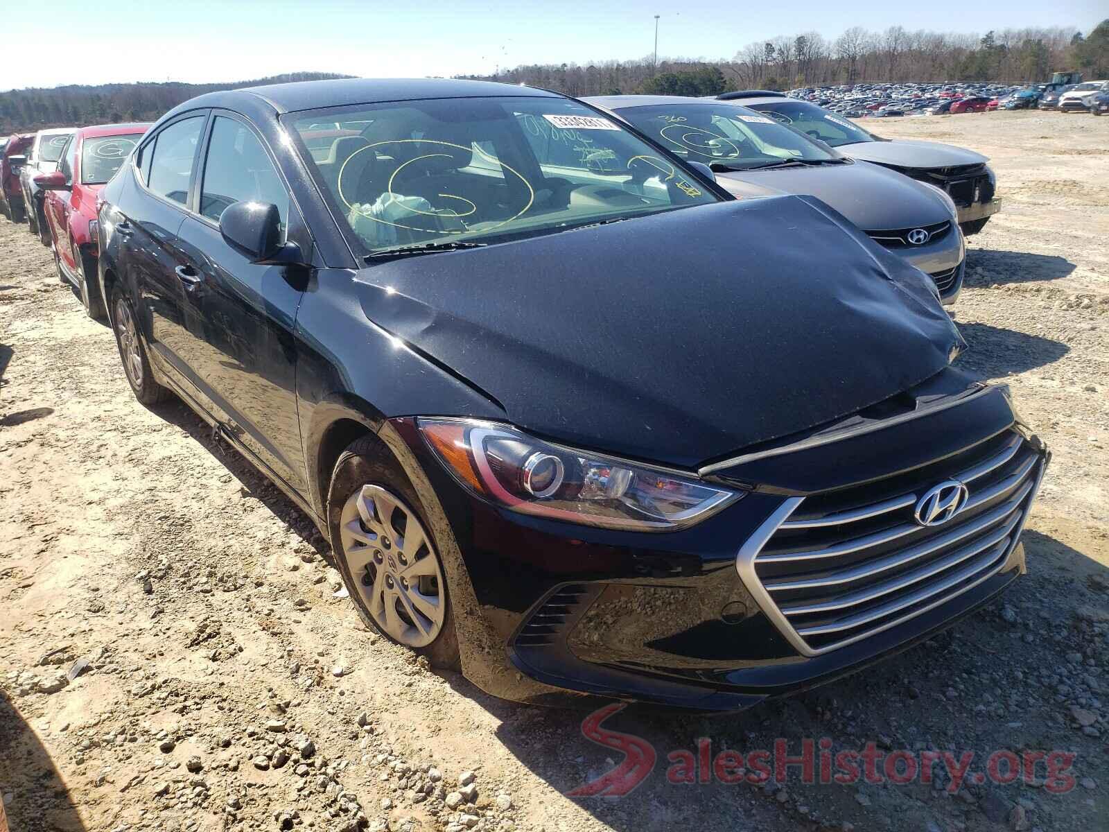 KMHD74LF5HU149718 2017 HYUNDAI ELANTRA