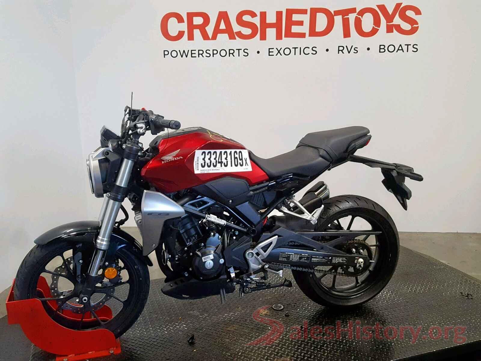 MLHNC5503K5000760 2019 HONDA CBF300 N