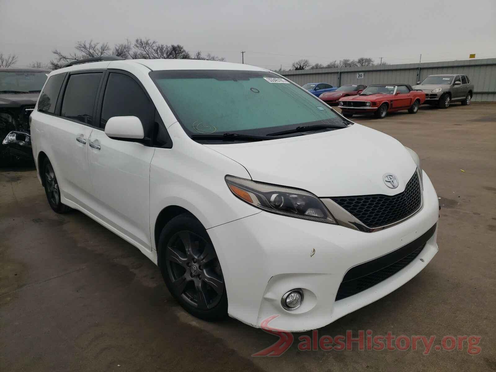 5TDXZ3DC0HS839603 2017 TOYOTA SIENNA