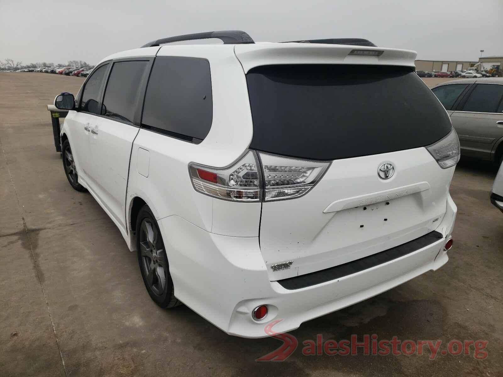 5TDXZ3DC0HS839603 2017 TOYOTA SIENNA